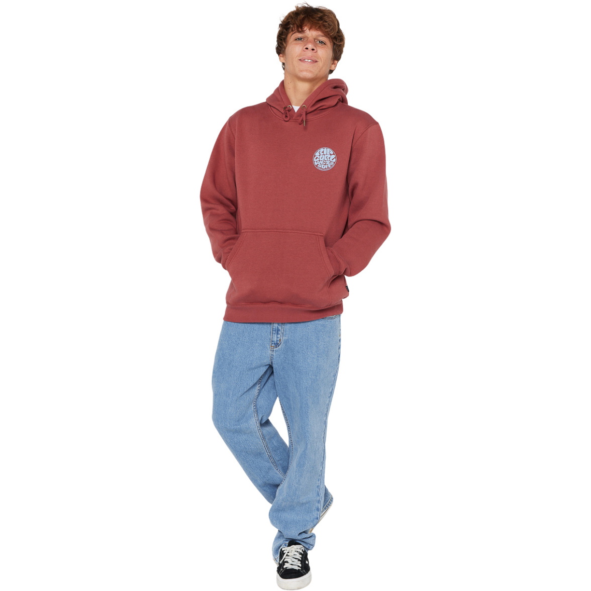 2025 Rip Curl Casaco Com Capuz Icon Para Homem Com Fato De Mergulho CFEGM9 - Apple Butter